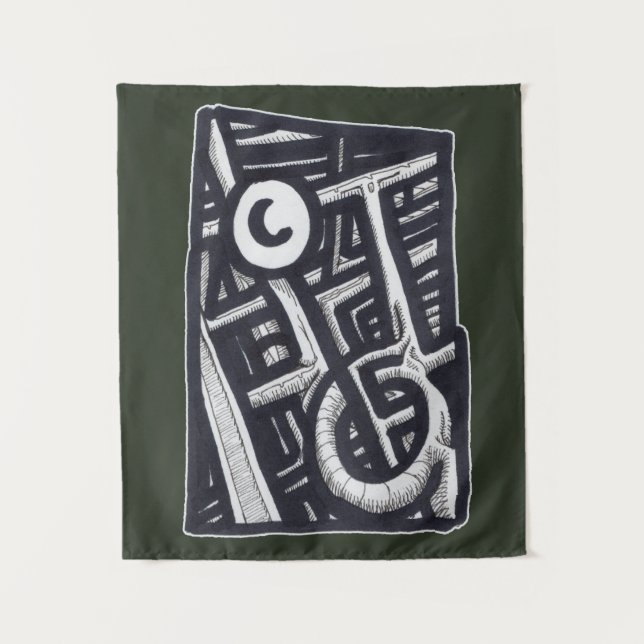 Hole in One? Tapestry (Front)