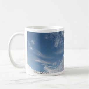 Hole in the clouds coffee mug
