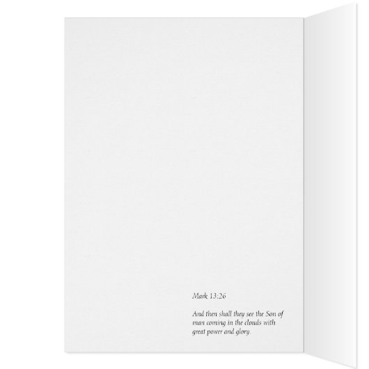 Hole in the Clouds - Scripture Card (Inside (Left))