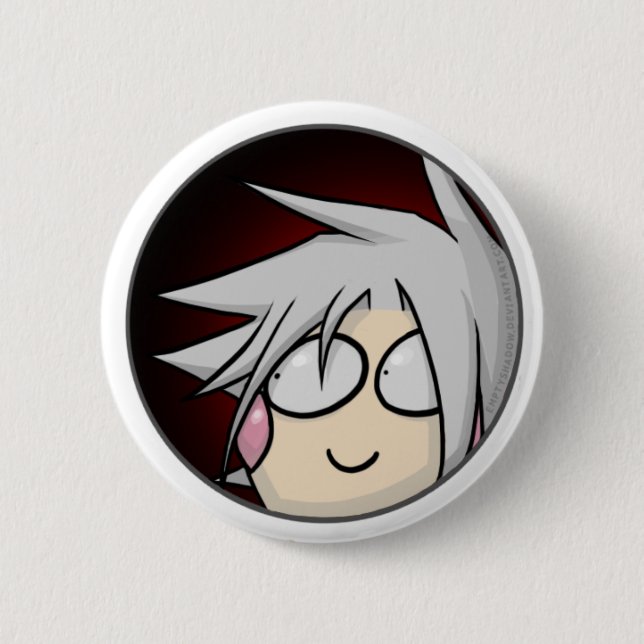 hole-puppet-button pinback button (Front)