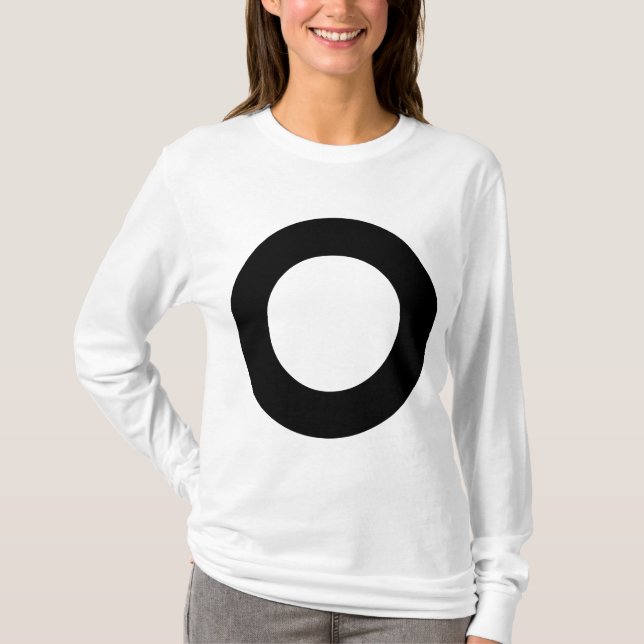 Holed Circle T-Shirt (Front)