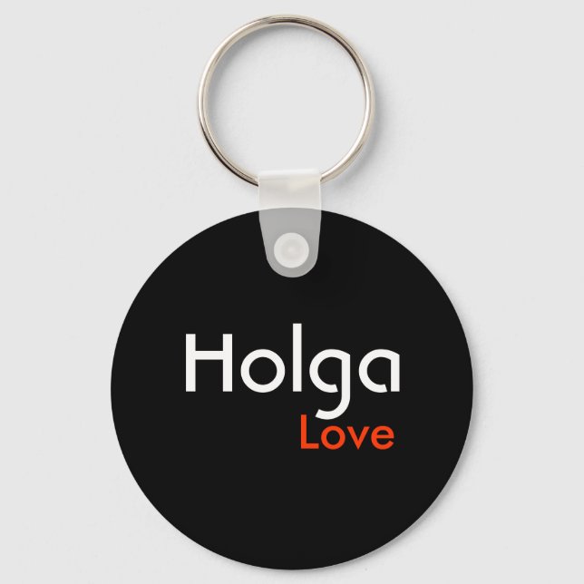 Holga love keychain (Front)