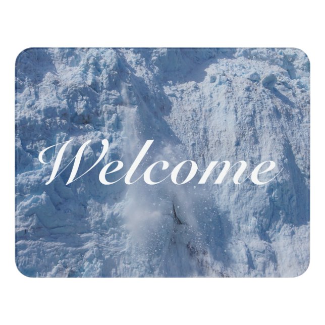 Holgate Calving Action Welcome Door Sign (Contemporary Front)