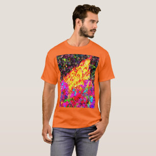 Holi bonfire with paint and sparkles T-Shirt