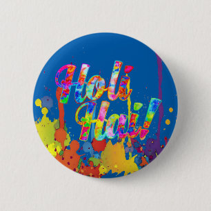 Holi Hai! - Spread the Holi Message Pinback Button