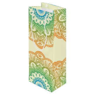 Holi Mandala Wine Gift Bag
