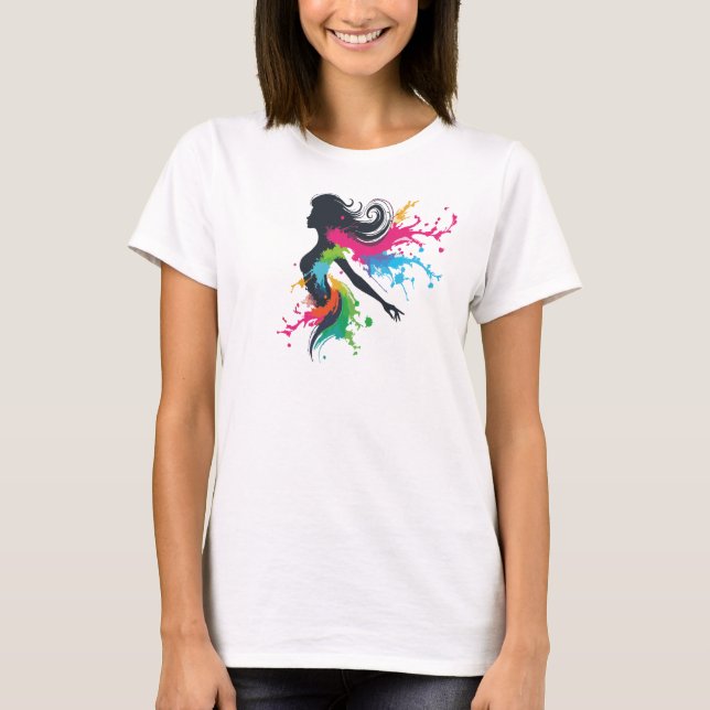 holi of color's day T-Shirt (Front)