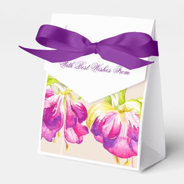 Holi on a Favor Box (Front Side)