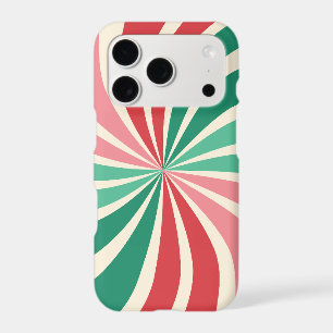 Holiday 70s Retro Sunburst Multi-Colors iPhone 17 Pro Case