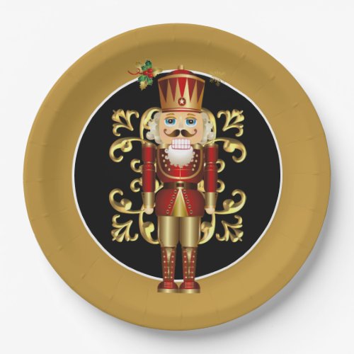 Holiday 9 Paper Plates_Nutcracker Paper Plates