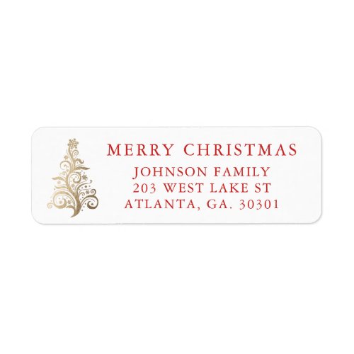Holiday  Address Labels
