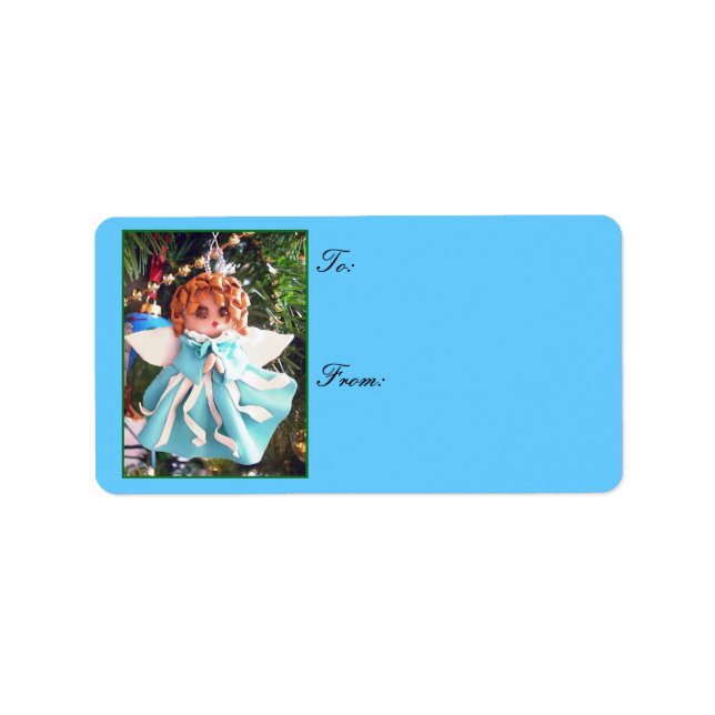 Holiday Angel Label (Front)