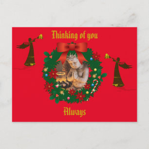 Holiday Angel Postcard