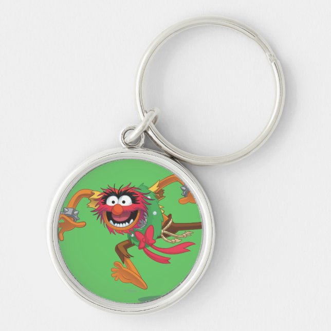 Holiday Animal 3 Keychain (Front)