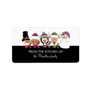 Holiday Baked Goods Labels