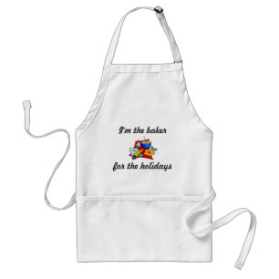 Holiday Baker Adult Apron