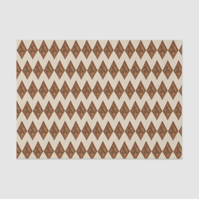 Holiday Baking Cinnamon Sand Tart Christmas Cookie Tissue Paper (Front)