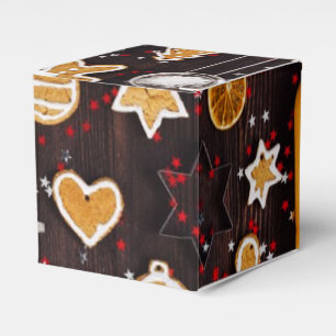 Holiday Baking Cube Favor Boxes