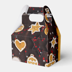 Holiday Baking Gable Favor Boxes