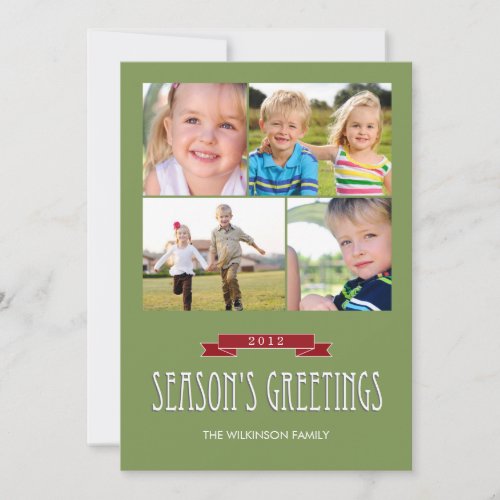 Holiday Banner Holiday Photo Cards