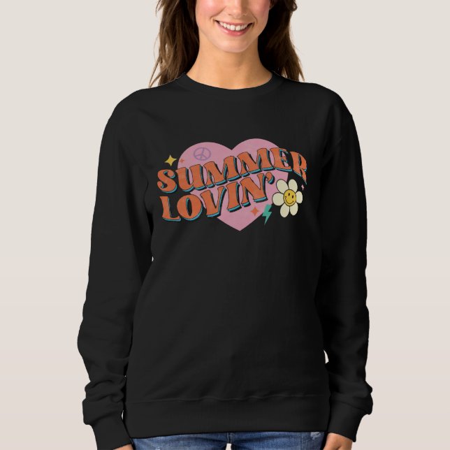 Holiday Beach Matching Family Trip Summer Loving W Sweatshirt (Front)