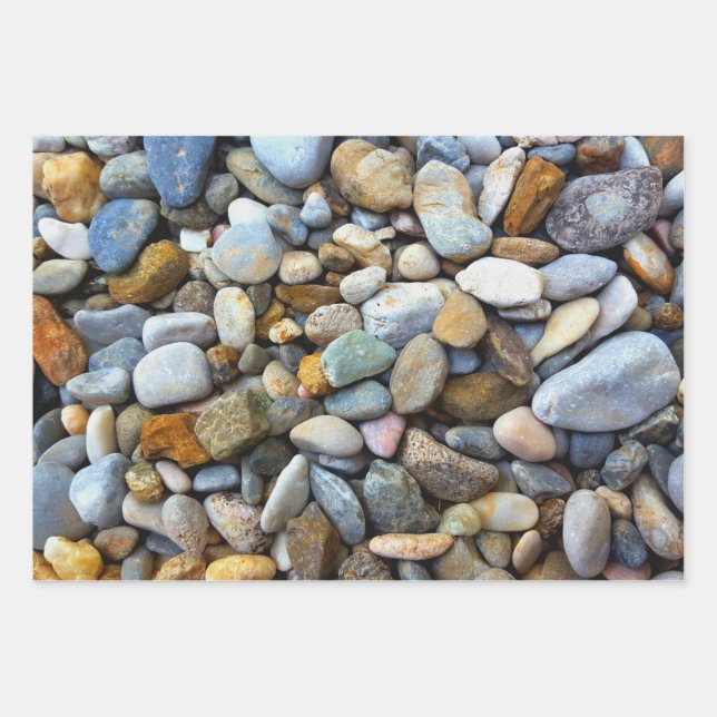 Holiday Beach  Wrapping Paper Sheets (Front)