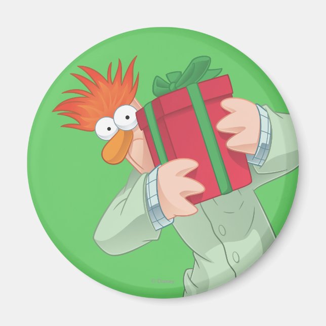 Holiday Beaker Magnet (Front)