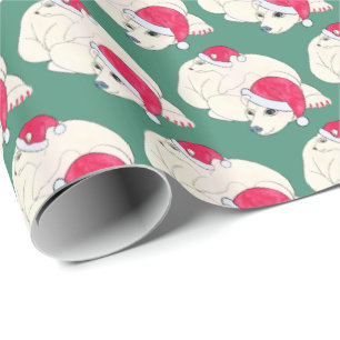 Holiday Bears Wrapping Paper