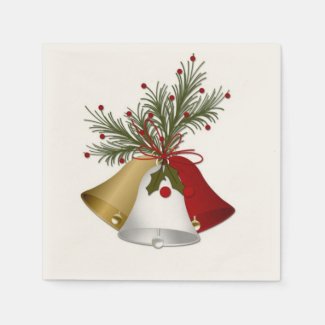Holiday Bells Napkins