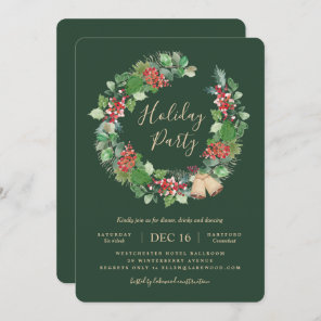 Holiday Bells Party Invitation