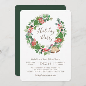 Holiday Bells Party Invitation