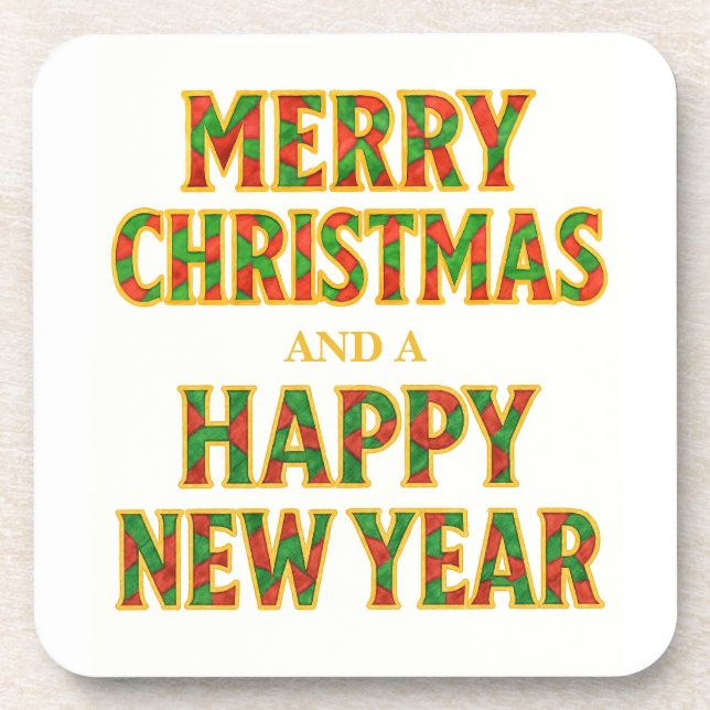 Holiday Beverage Coaster (Front)