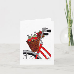 Holiday Bike Card