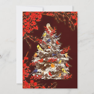 Holiday Bird Tree