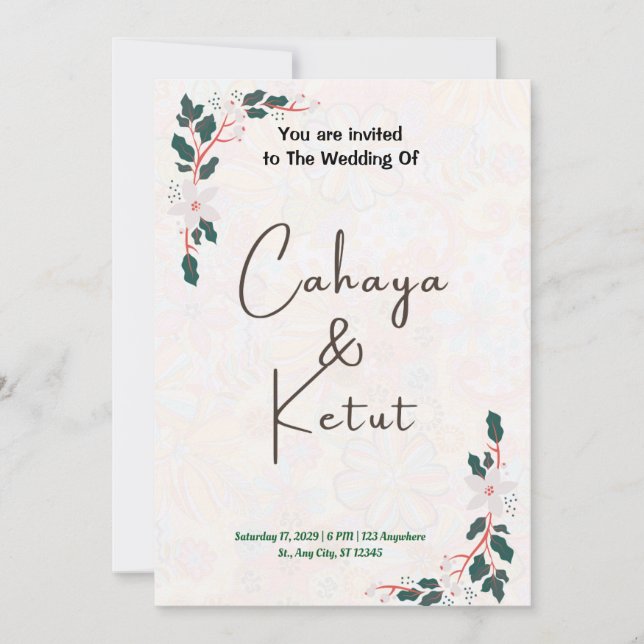  Holiday Birth Announcements (Front)