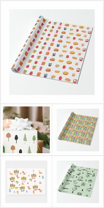 Holiday & Birthday Wrapping Paper and Gift Bags