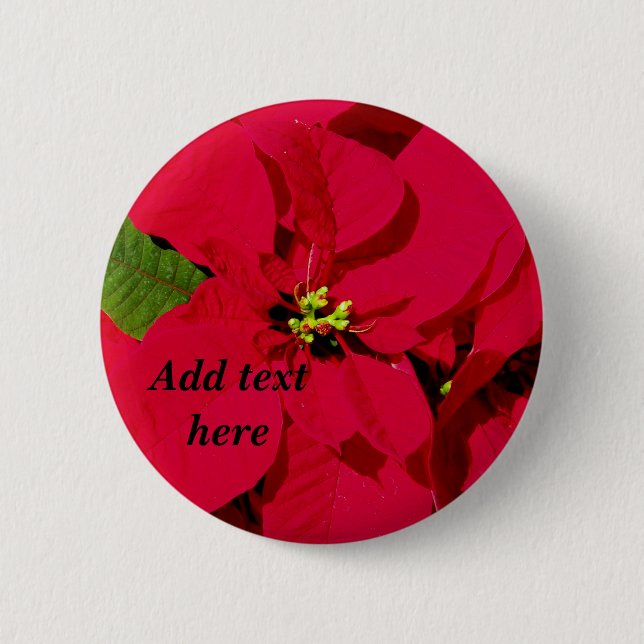 Holiday Blessings_ Pinback Button (Front)