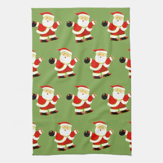 Holiday Bowl Towel (Vertical)