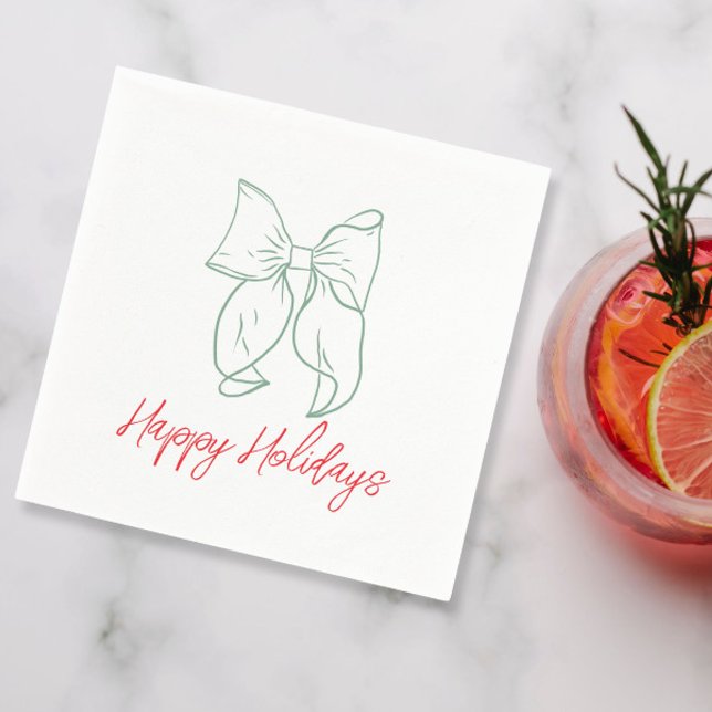 Holiday Bows  Napkins (Creator Uploaded)