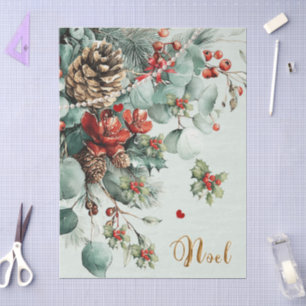 Holiday Branches Tree Tissue Paper