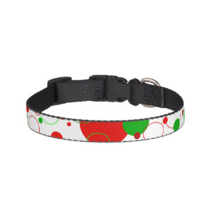 Holiday Bubbles Pet Collar