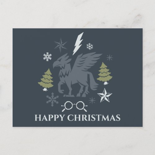 Holiday Buckbeak Winter Graphic