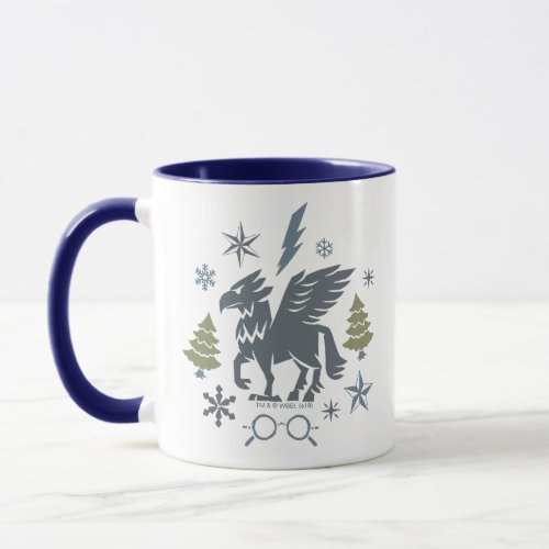 Holiday Buckbeak Winter Graphic Mug