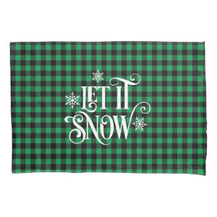 Holiday Buffalo Plaid Pillowcase