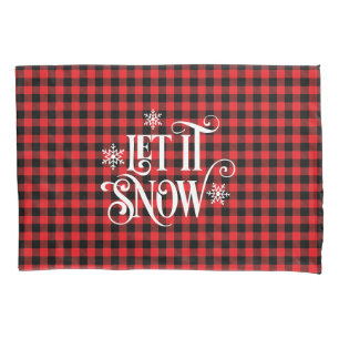 Holiday Buffalo Plaid Pillowcase