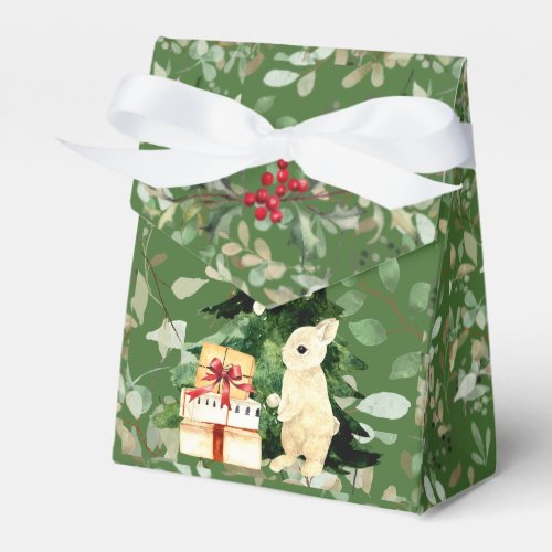 Holiday Bunny 2 Favor Boxes