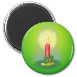 Holiday Candle Magnet