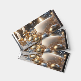 Holiday Candles Hershey Bar Favors