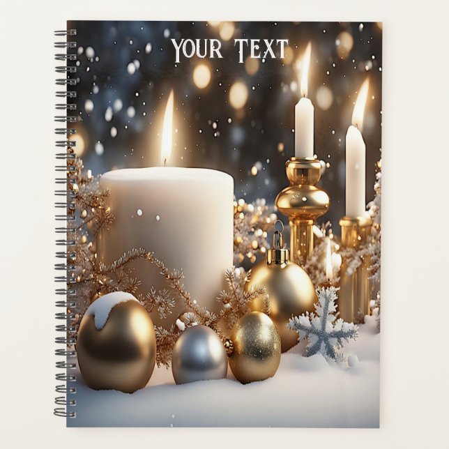 Holiday Candles Holiday Planner (Front)