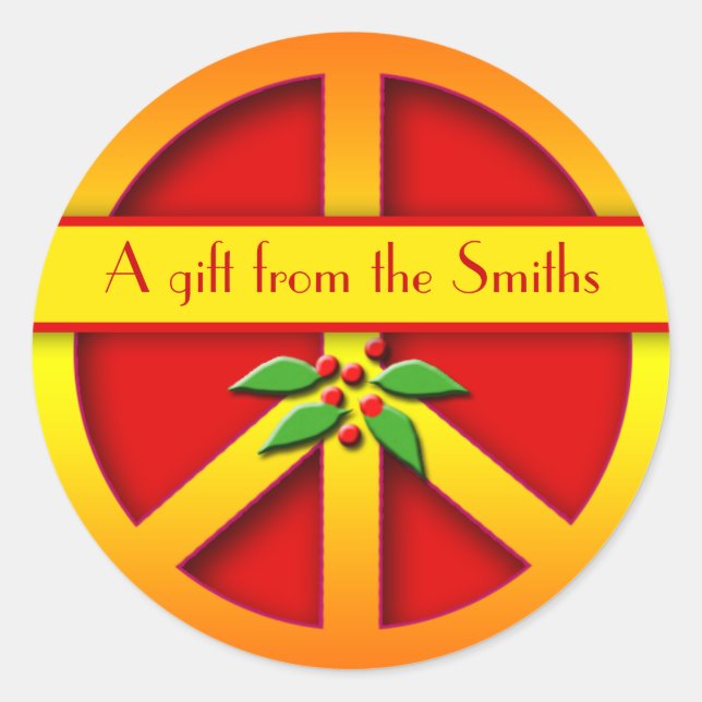 Holiday Canning Labels to Personalize (Front)